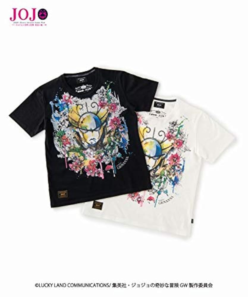 Amazon | [グラム] Tシャツ Giorno Giovanna's stand T ゴールド
